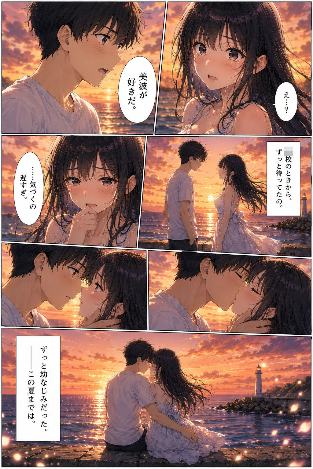 『夏休み、幼なじみが女になった。』 〜ずっと友達だった僕らの、忘れられない夏〜 - サンプル画像 4