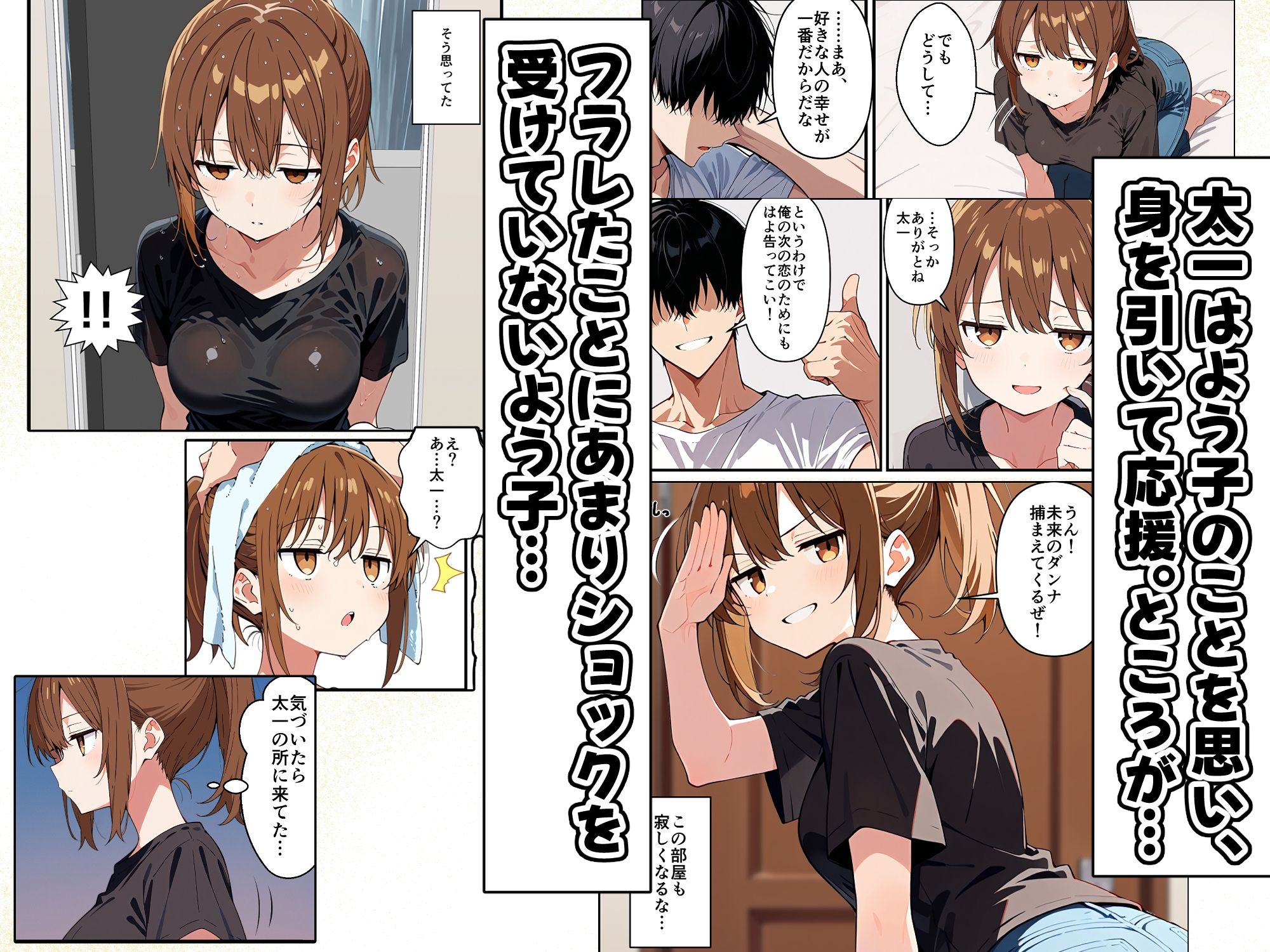 幼馴染が俺の嫁＋オナホになるまで - サンプル画像 2