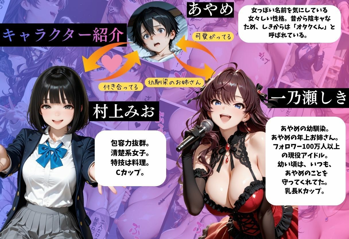 人生初めての浮気…人気アイドルの幼馴染に押し負けて朝から晩までハメまくり浮気中出し - サンプル画像 1