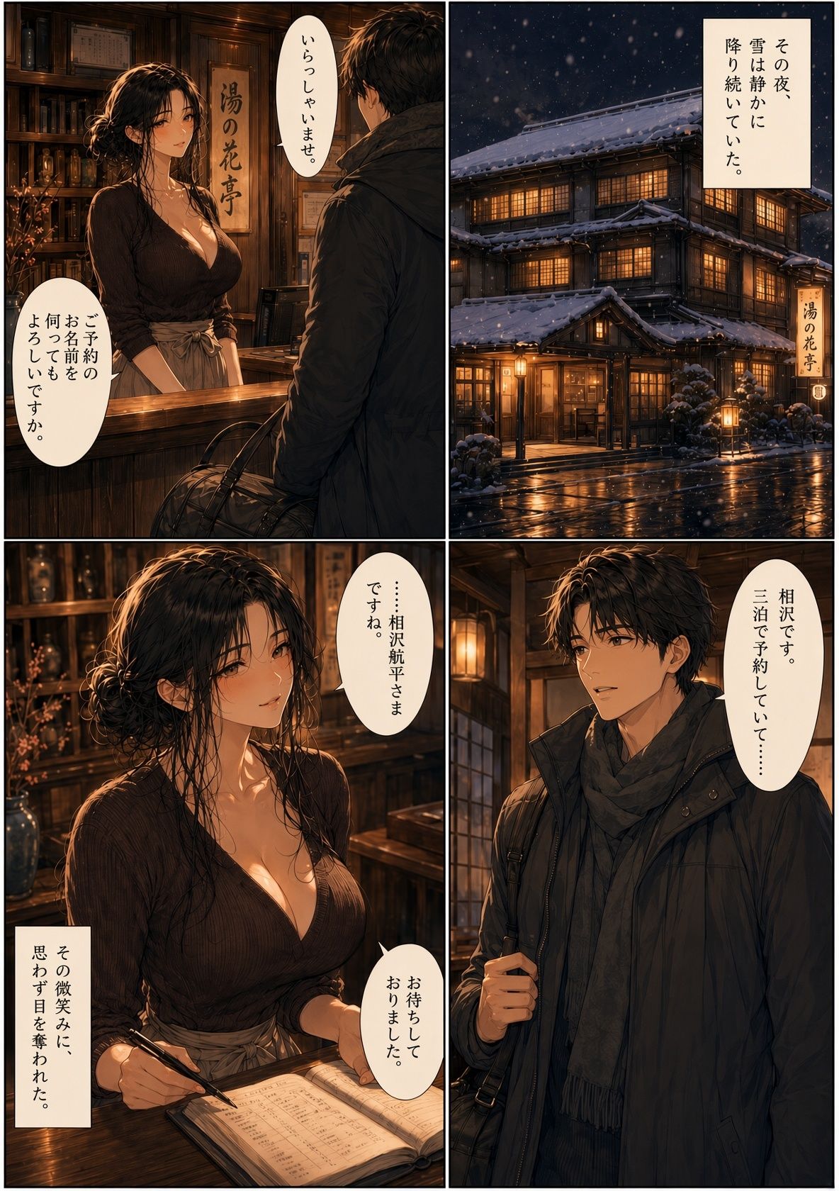 雪解けまで、ここにいて - サンプル画像 1