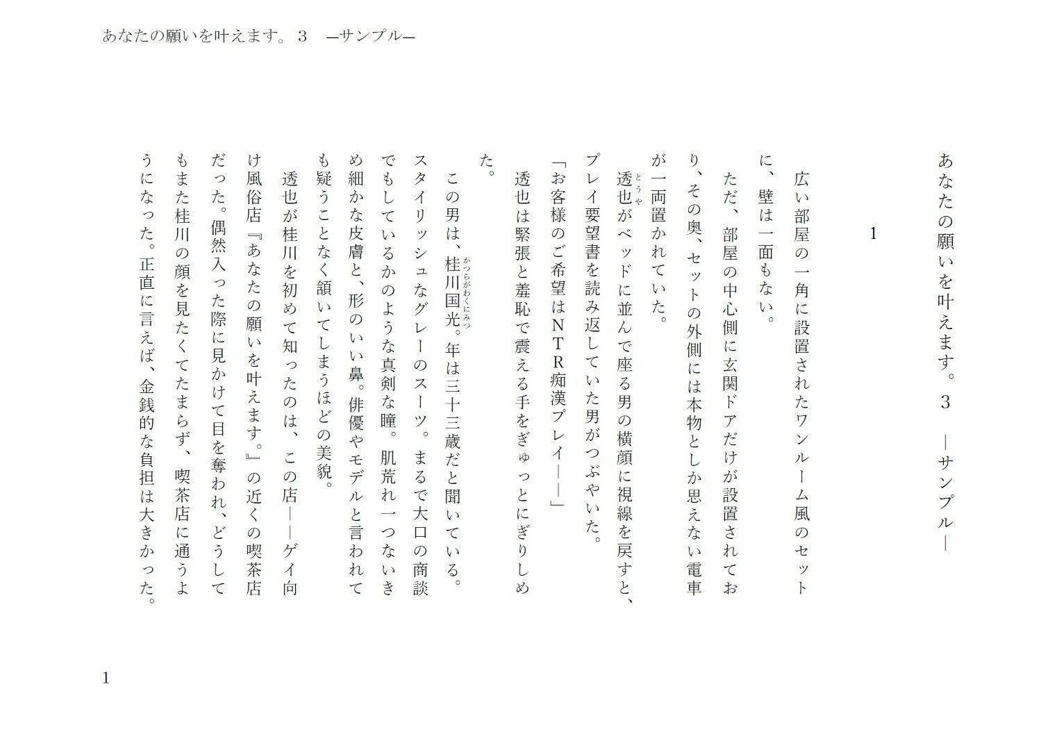 あなたの願いを叶えます。3 - サンプル画像 1
