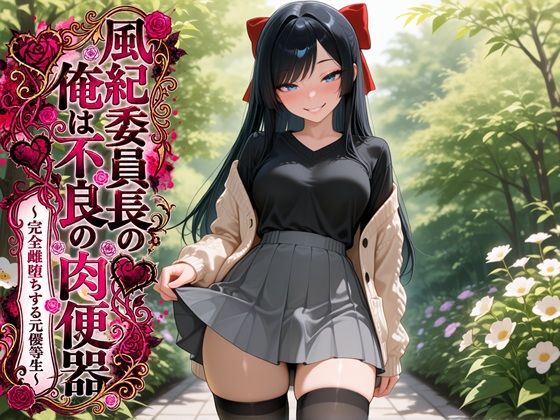 風紀委員長は不良の肉便器〜弱みを握られて完全雌堕ち絶頂屈服する元優等生〜
