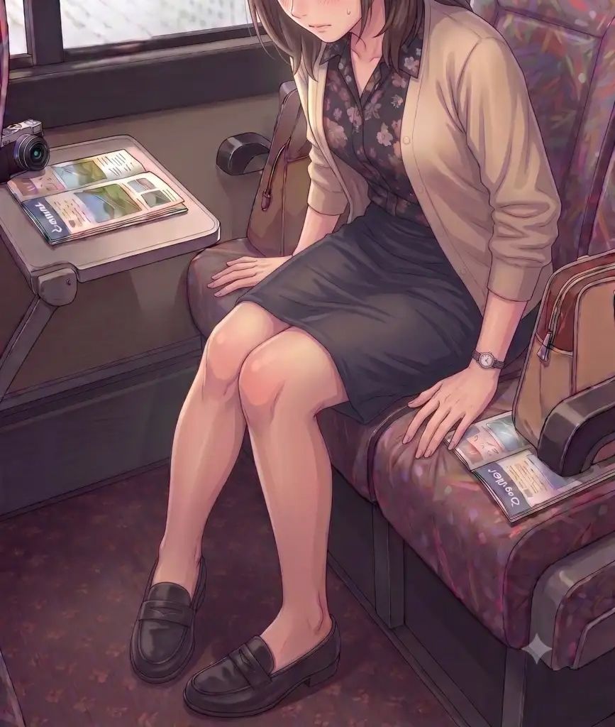 アラフィフ美魔女 おしっこ漏れそうで大ピンチ！ - サンプル画像 2