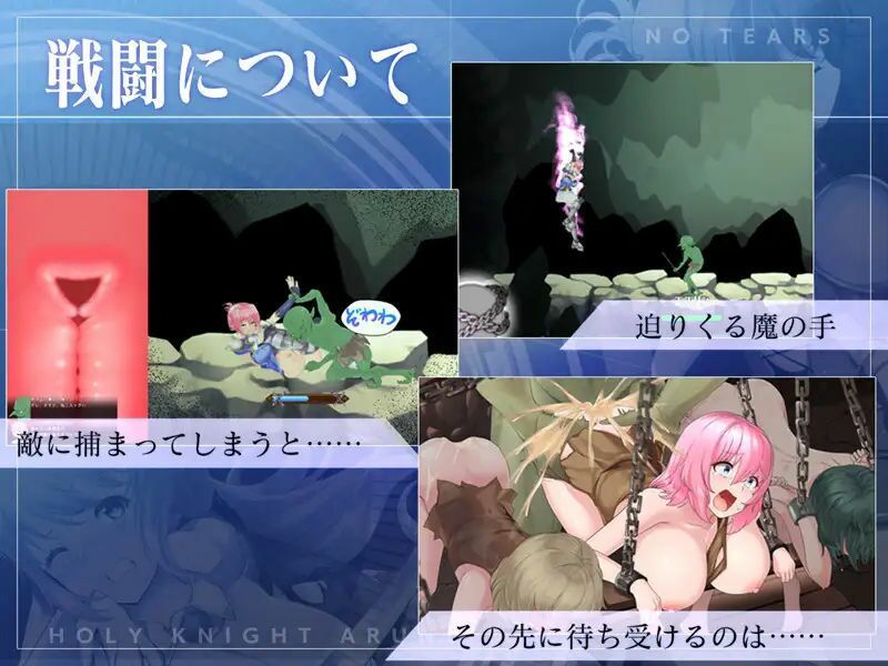聖騎士アルネと魔孕の呪印〜Another No Tears〜 - サンプル画像 2