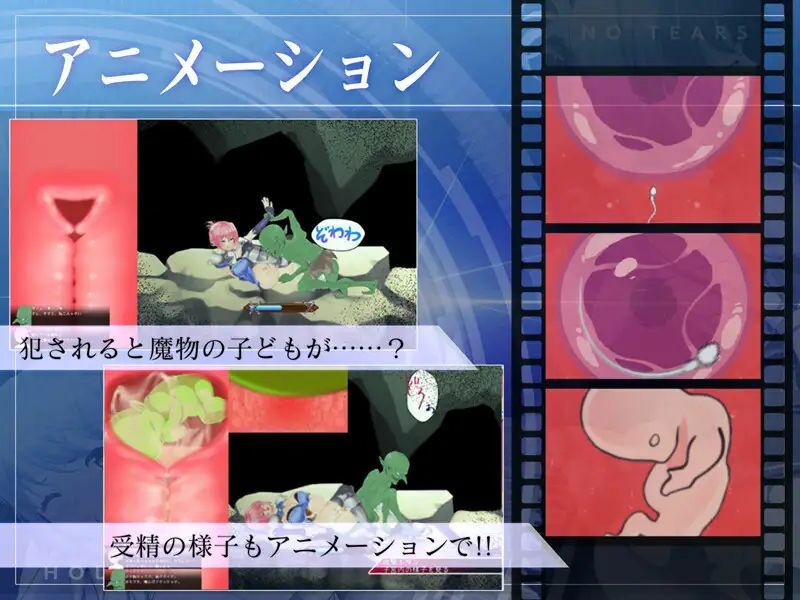 聖騎士アルネと魔孕の呪印〜Another No Tears〜 - サンプル画像 3
