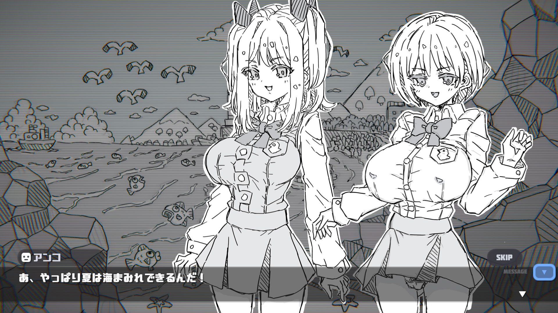 ソシャゲHome画面風おさわりミニゲーム - サンプル画像 3