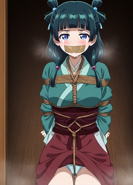 【緊縛ゲーム】ギチギチ緊縛されてローター責め、連続絶頂快楽に浸る薬屋【DID・猿轡】 - サンプル画像 5