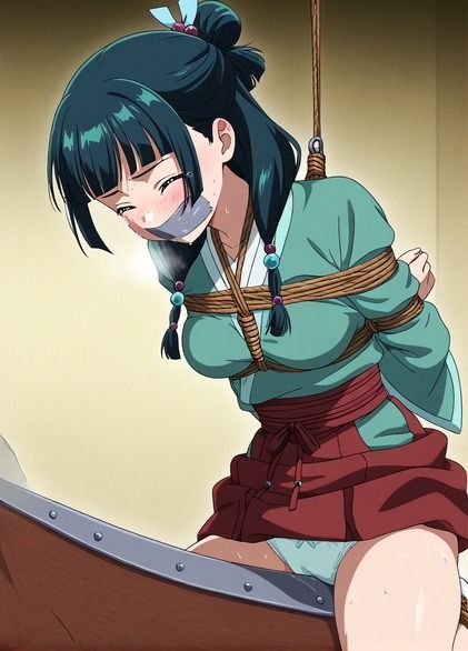 【緊縛ゲーム】ギチギチ緊縛されてローター責め、連続絶頂快楽に浸る薬屋【DID・猿轡】 - サンプル画像 10