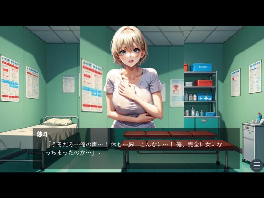 駅伝部の仲間から薦められた謎のエナジードリンクを飲んで女体化してしまった男 - サンプル画像 6