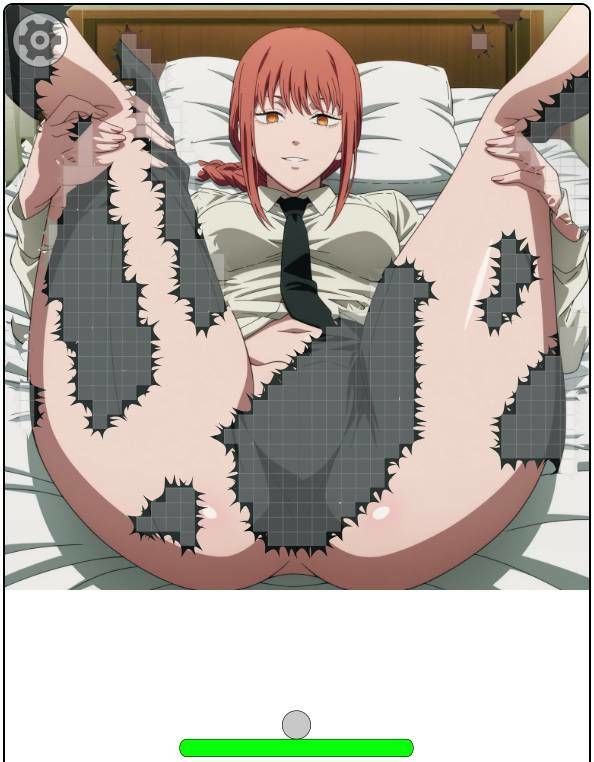 マキマさんのマキマ○コが見れるブロック崩し - サンプル画像 1