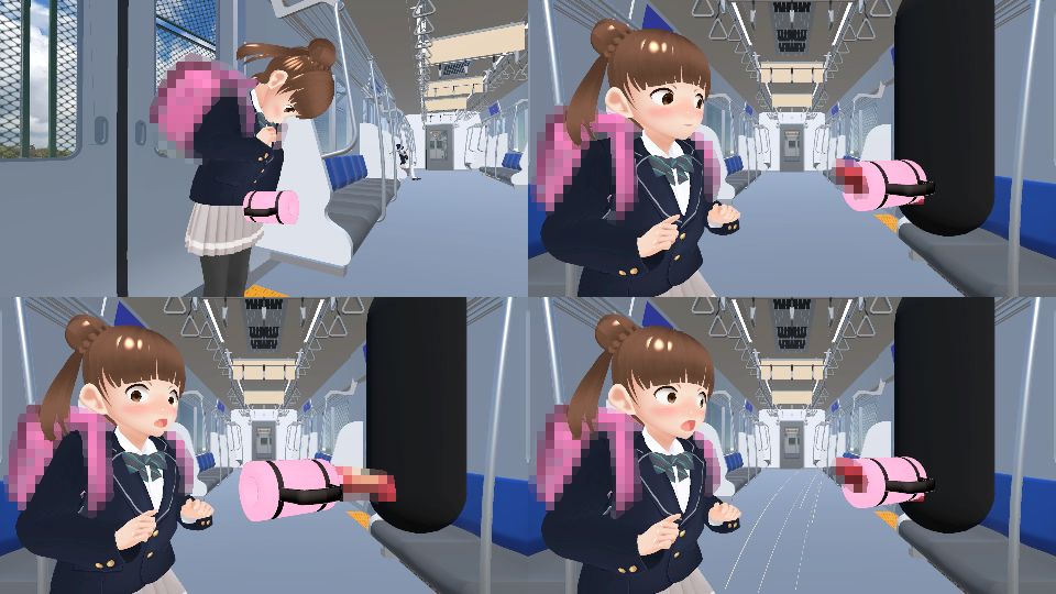 ○○市の生活 通勤電車編 - サンプル画像 3