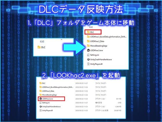 LOOK.hacII -ルック・ハックII-【Hシーン全解放DLC】 - サンプル画像 4