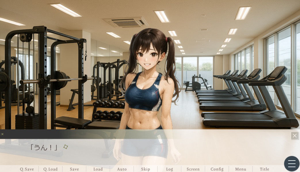 グラップラーな彼女 - サンプル画像 1