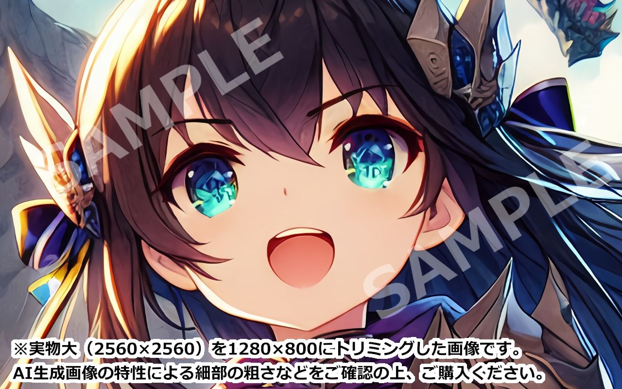 萌え系美少女ファンタジーイラスト素材集「ドラゴン使い」 - サンプル画像 5