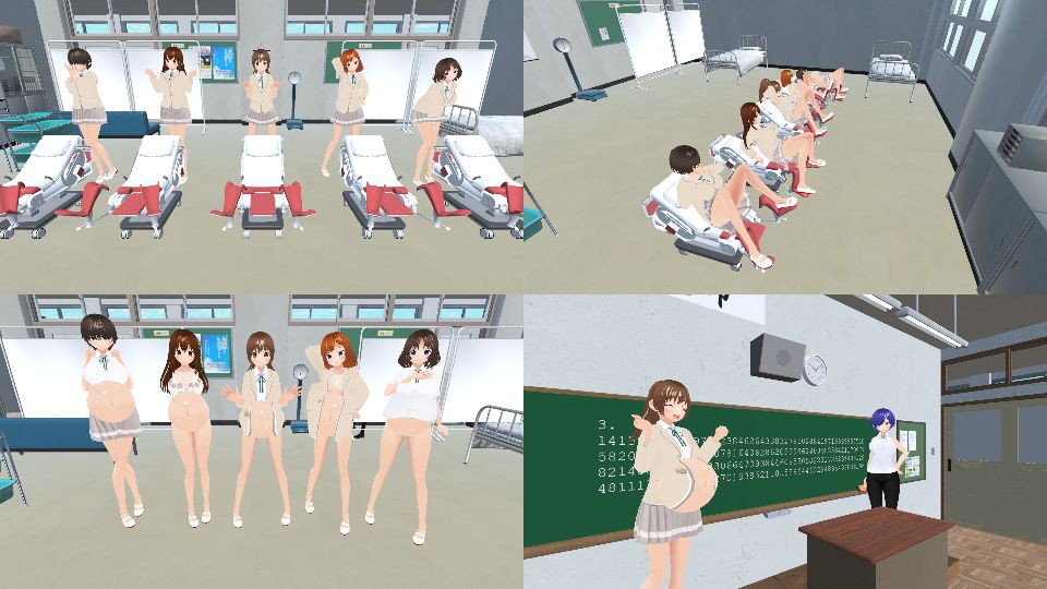 ○○学園の日々 予防接種編 - サンプル画像 2