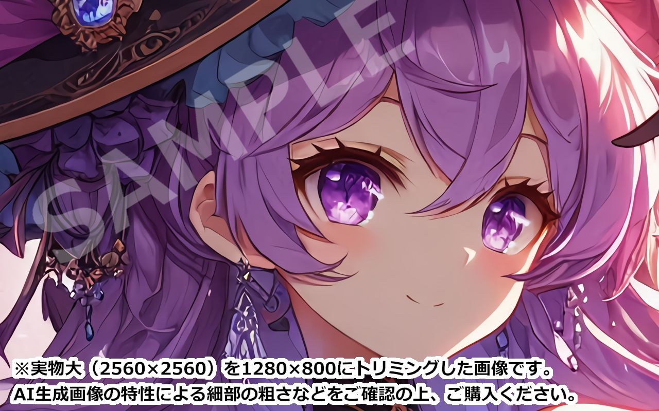 萌え系美少女ファンタジーイラスト素材集「魔法使い」 - サンプル画像 4