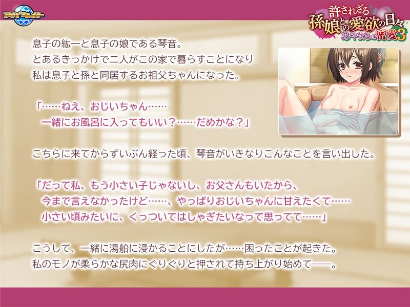 あやまちの密愛3〜許されざる孫娘との愛欲の日々〜 - サンプル画像 1