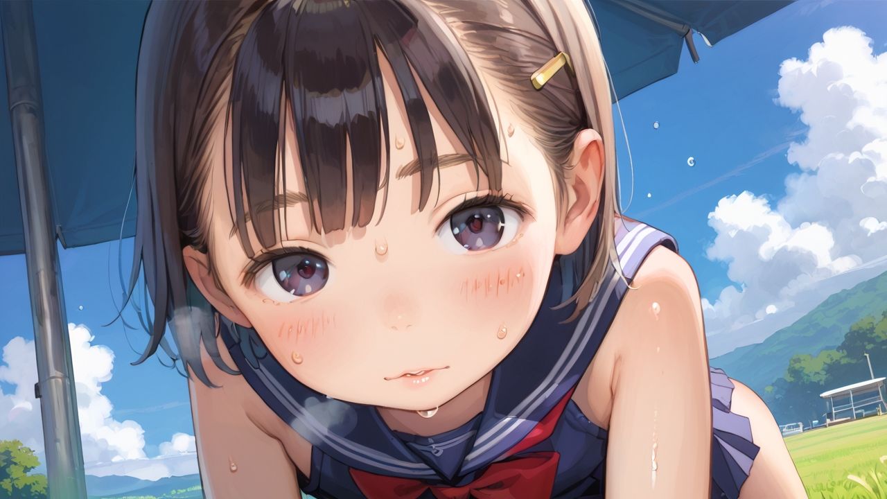 つるぺた制服美少女 その4【美少女農家でのんびり農園生活】 - サンプル画像 7