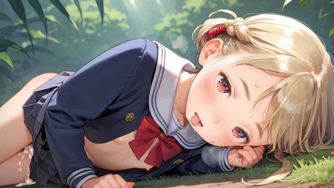 つるぺた制服美少女 その5【美少女農家でのんびり農園生活】 - サンプル画像 7