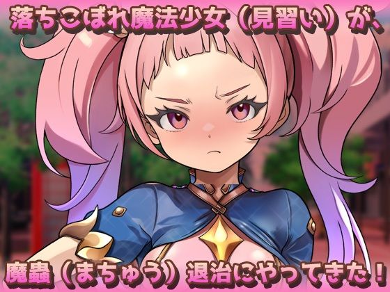 蟲姦〜見習い魔法少女が快楽堕ちで虫に妊娠させられる！ - サンプル画像 1
