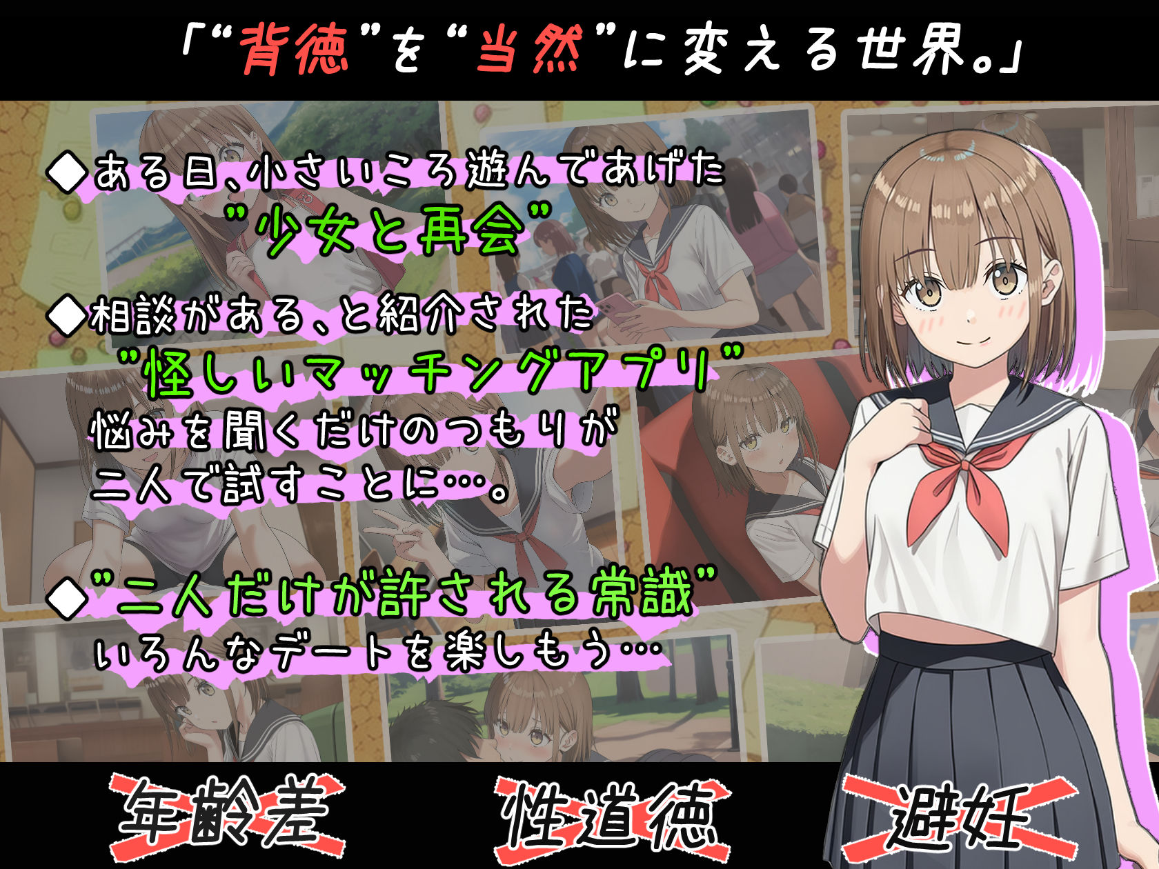 常識改変マッチング〜二人だけの特別ルール〜 - サンプル画像 2