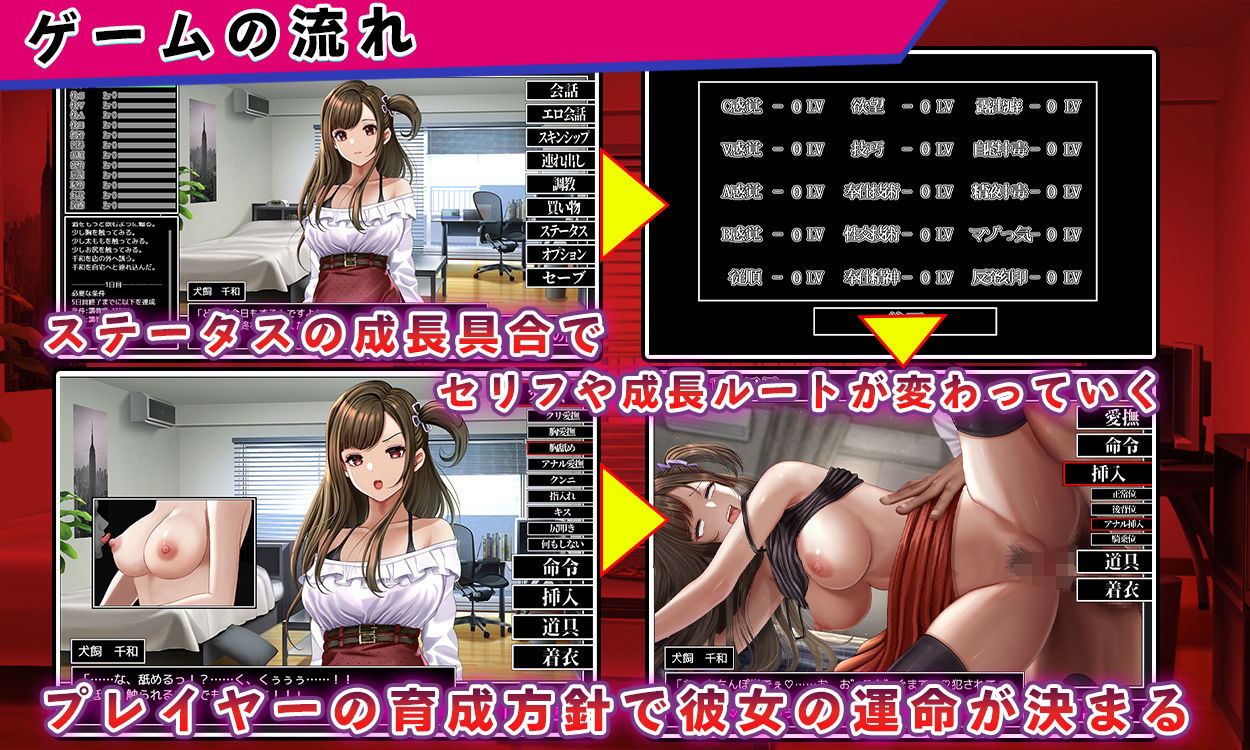 女子大生犬飼千和しつけ日誌 - サンプル画像 1