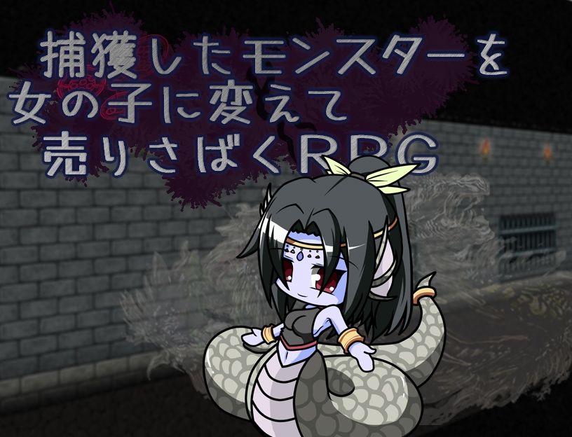 捕獲したモンスターを女の子に変えて売りさばくRPG - サンプル画像 1