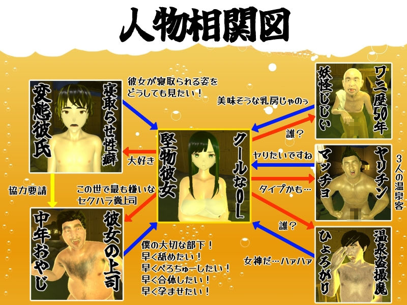 僕の彼女とヤッてみる2 〜混浴温泉〜 - サンプル画像 8