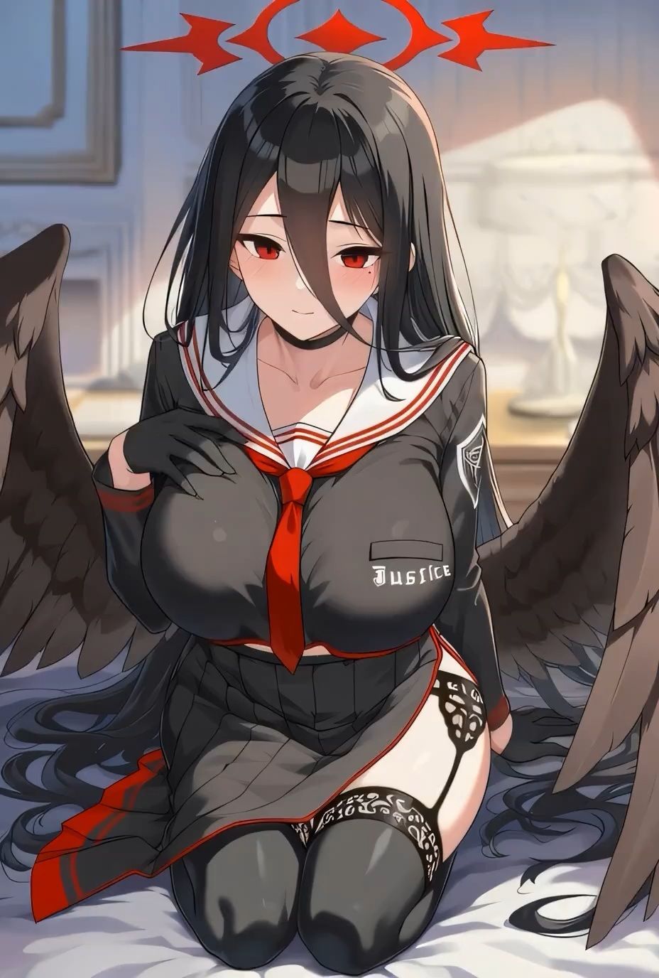 SEXシミュレーターあにめ〜しょん:ブルアカ・ハスミ - サンプル画像 1