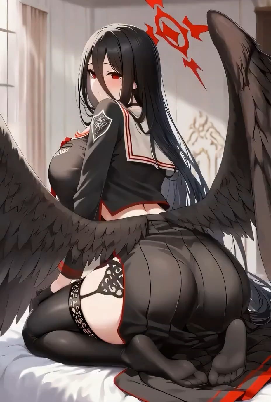 SEXシミュレーターあにめ〜しょん:ブルアカ・ハスミ - サンプル画像 3