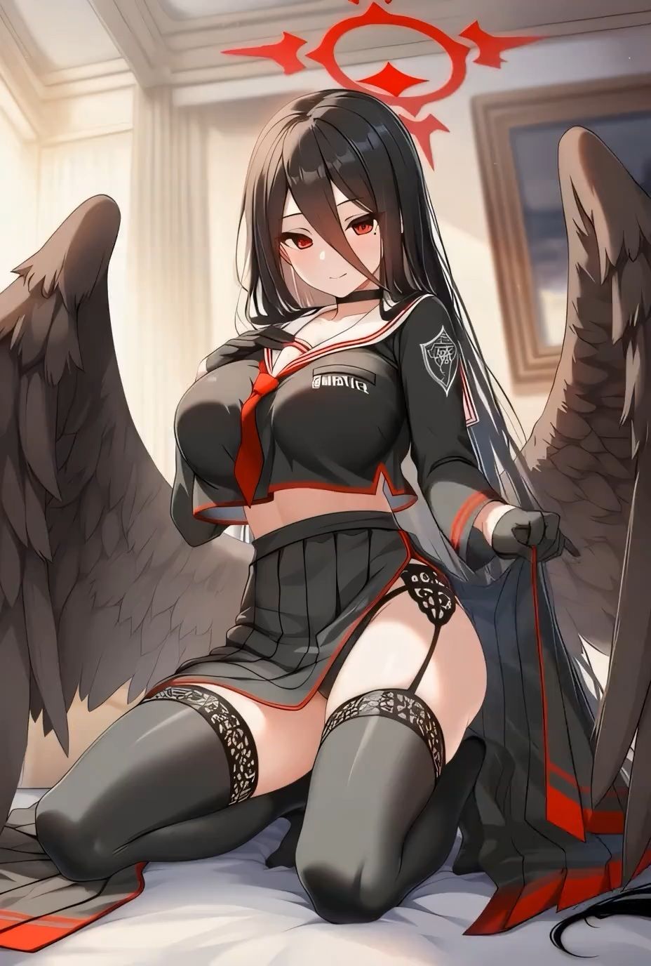 SEXシミュレーターあにめ〜しょん:ブルアカ・ハスミ - サンプル画像 5