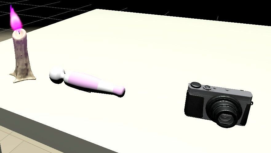 【VR】囚われ彼女と秘密のプレイ - サンプル画像 3