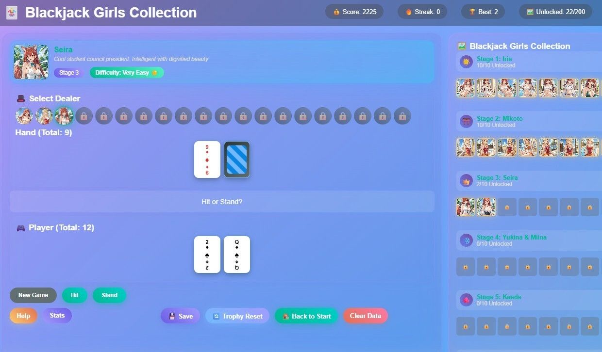 BlackJack Girls Collection -Global Edition- - サンプル画像 3