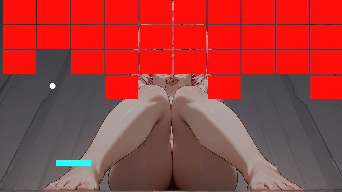 脱衣ブロック崩し（アルカノイド風） - サンプル画像 2