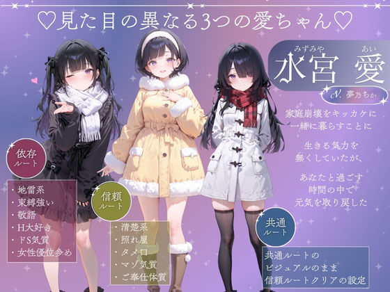 孤独少女との50日間＜After＞ 〜あまあま冬休み〜 - サンプル画像 9