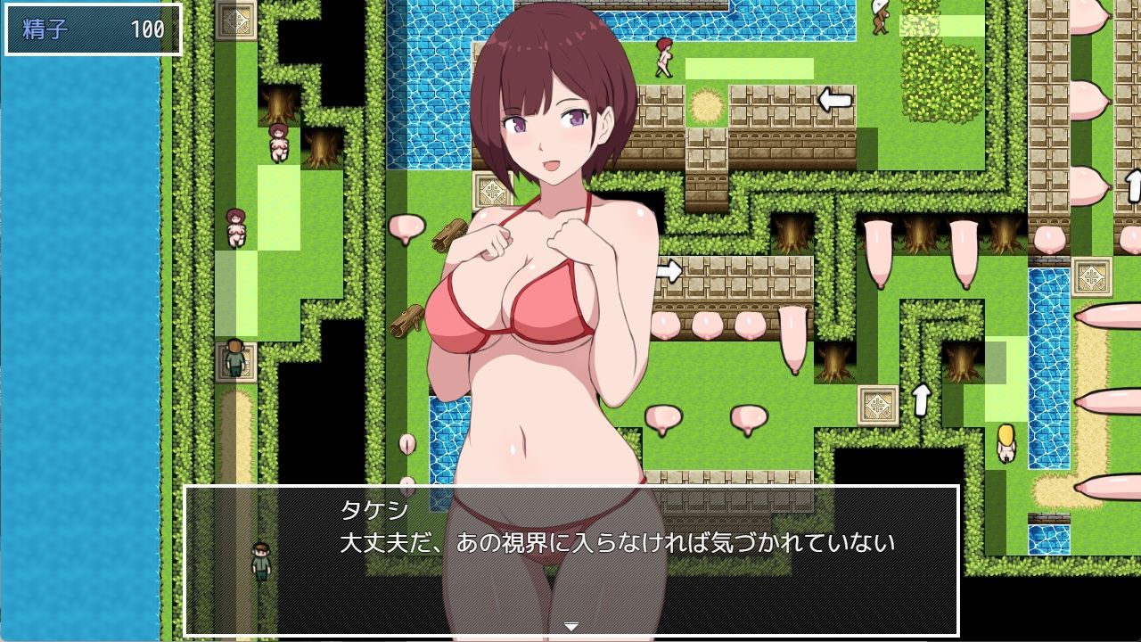 伝説のおっぱいトラップダンジョン - サンプル画像 1