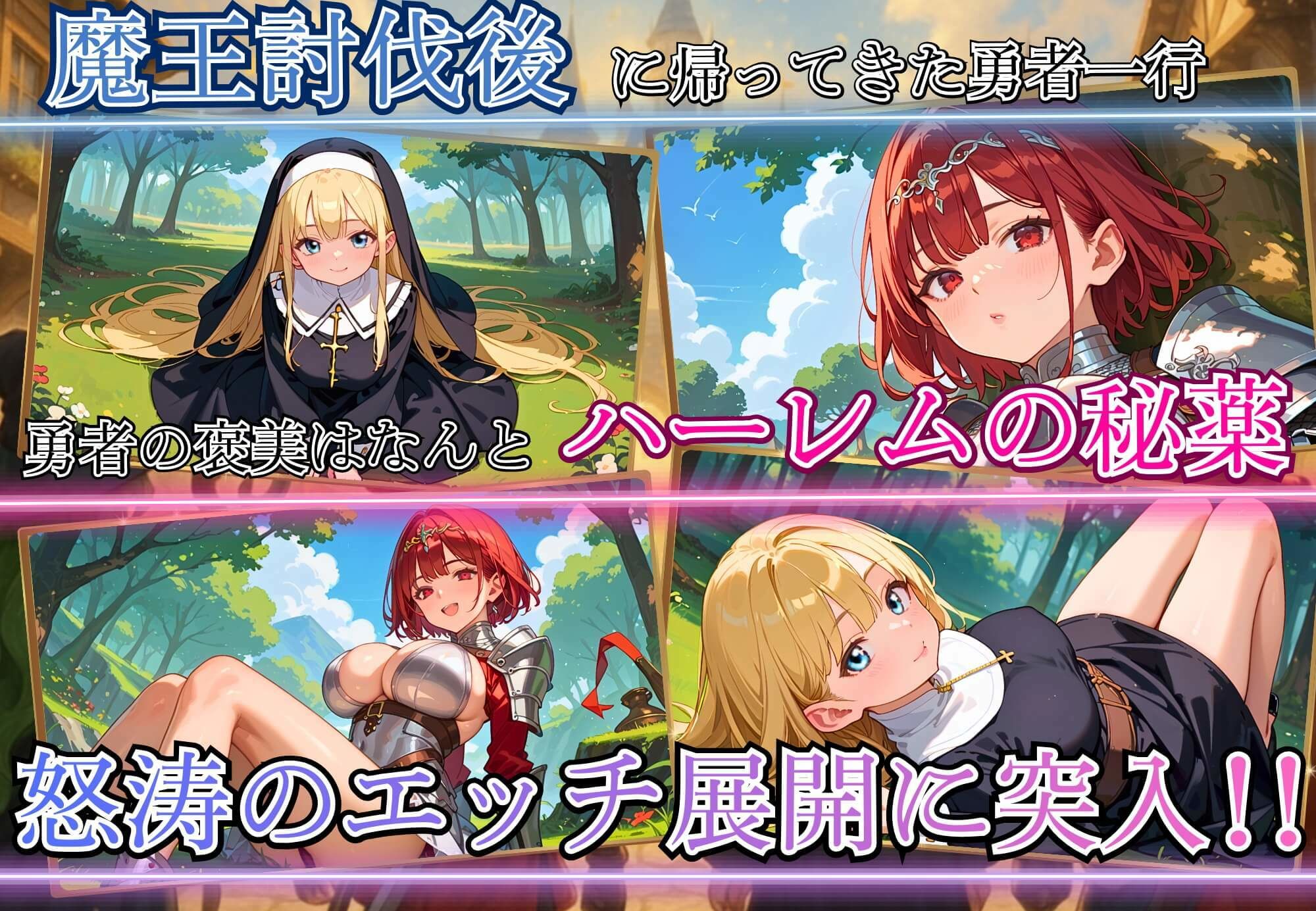 勇者ならハーレムが当然でしょ！〜仲間が可愛くて、我慢が出来ませんでした！〜 - サンプル画像 3