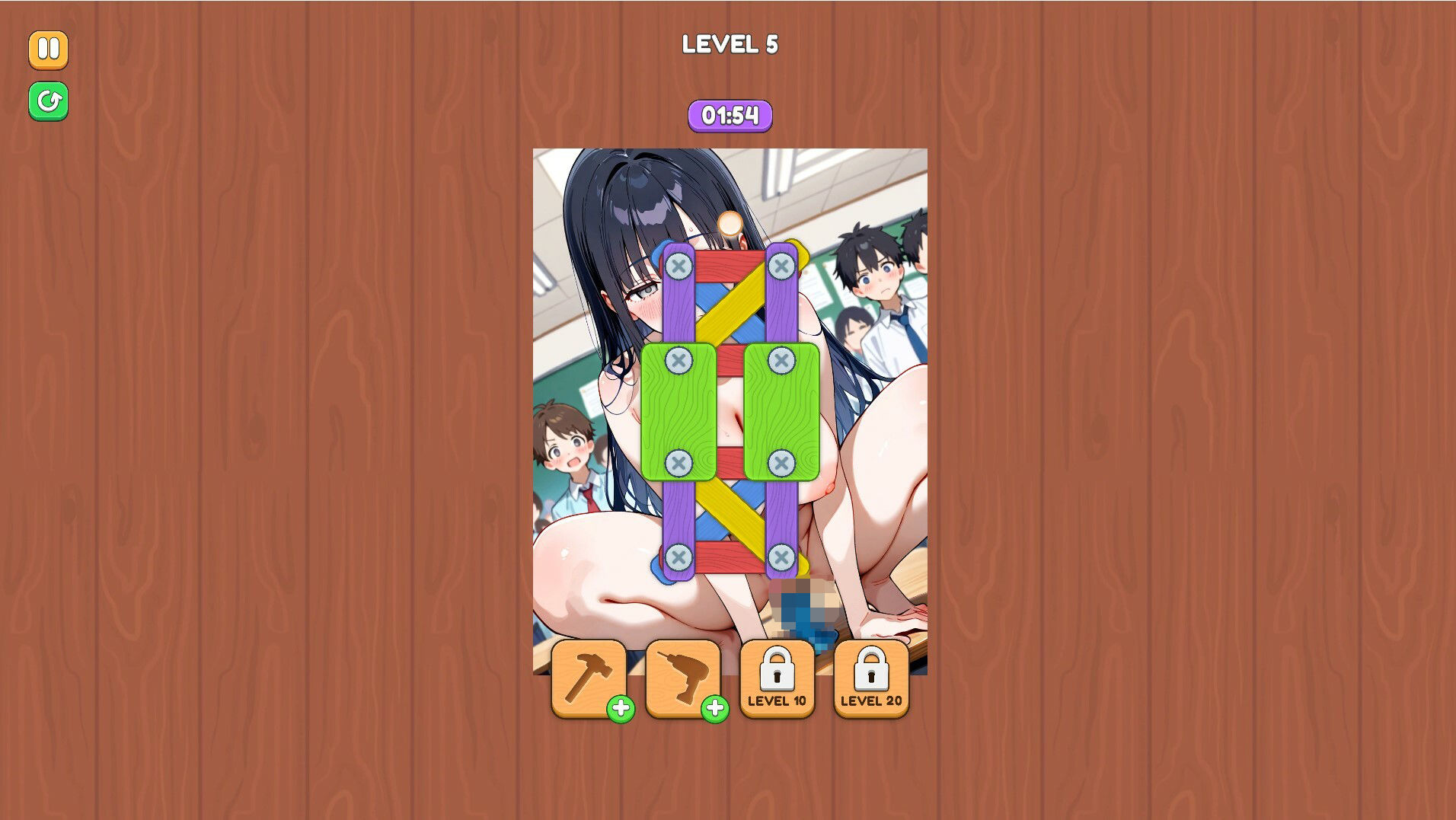 ヌキ穴スクリュー - サンプル画像 1