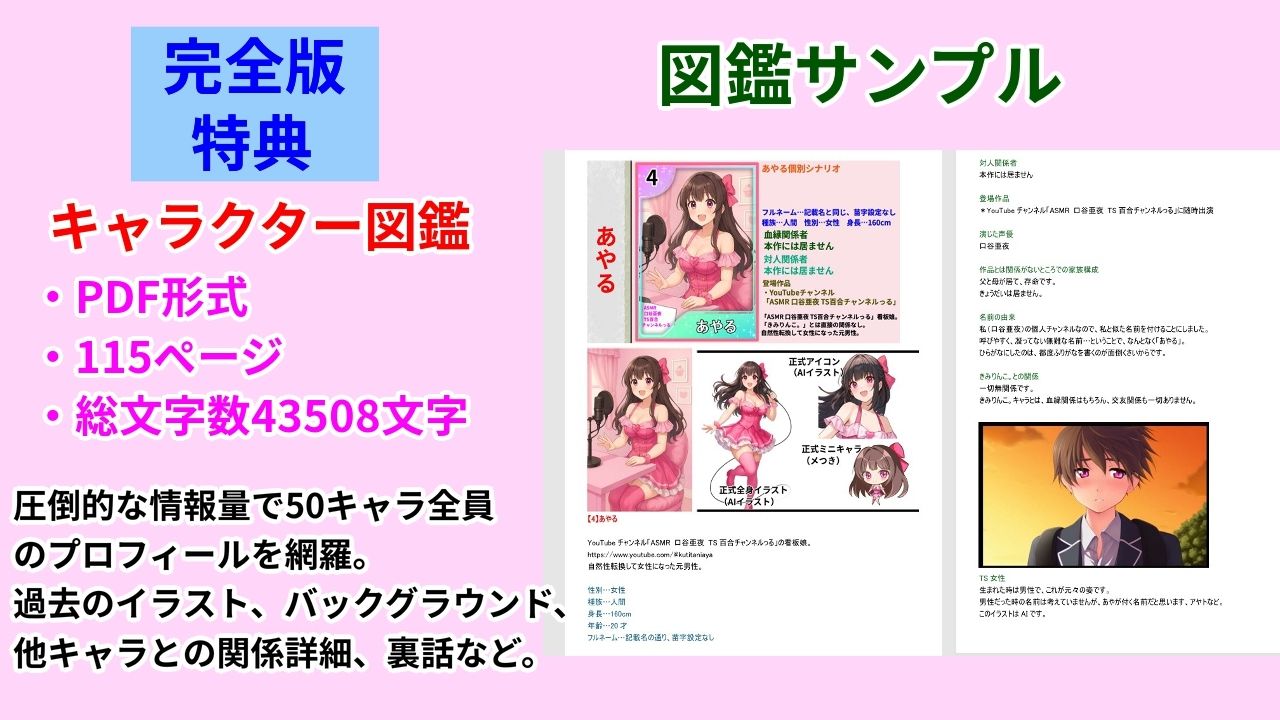 きみりんコレクション完全版〜ゲーム＋キャラ図鑑＋シチュボ＋全イラスト〜 - サンプル画像 8