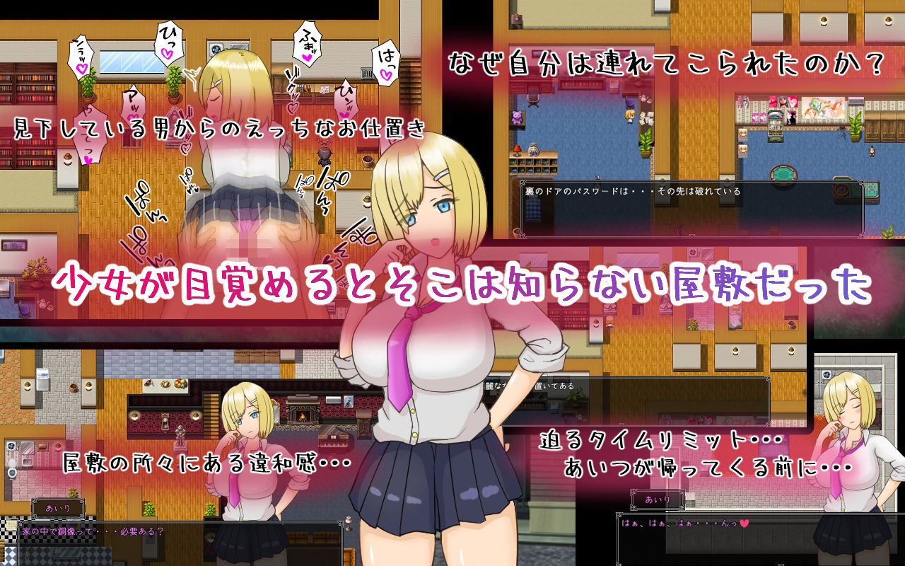 ナマイキ巨乳ギャルあいり〜監禁部屋からの脱出〜 - サンプル画像 2