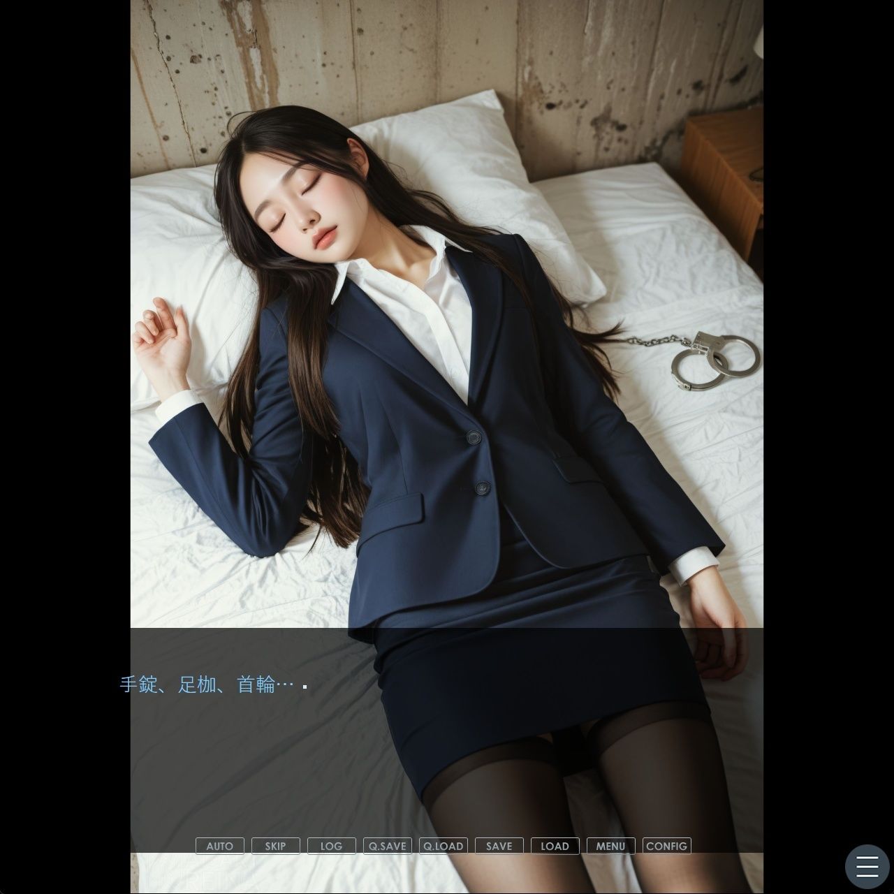 OLしずかの監禁調教日記〜静寂の檻〜＜ノベルゲーム＞（実写系） - サンプル画像 6