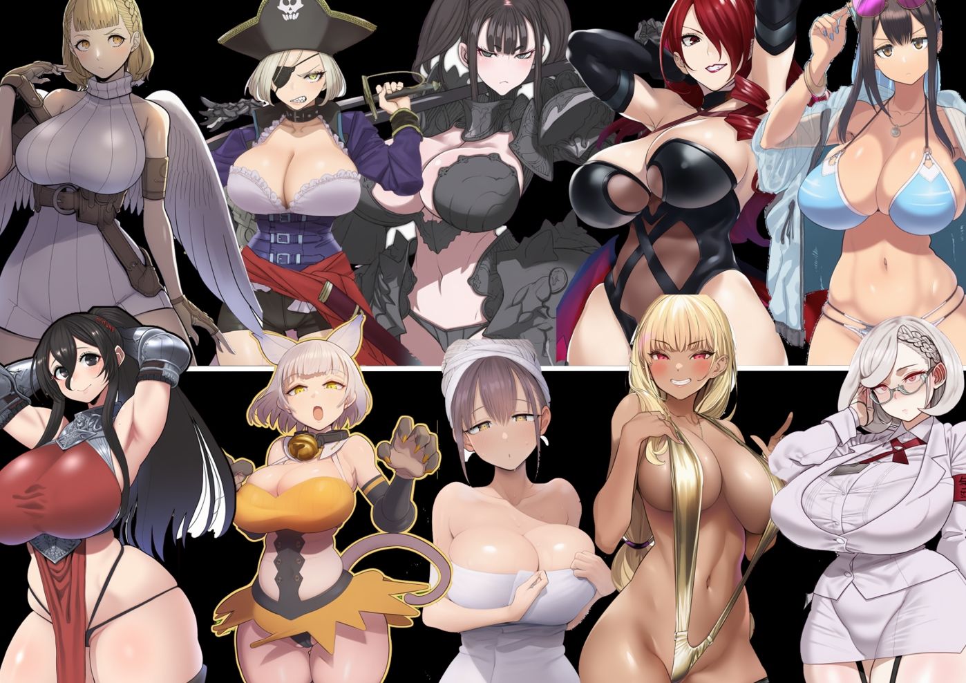 チートアイテムお願いバッジで全ての女を支配する - サンプル画像 4