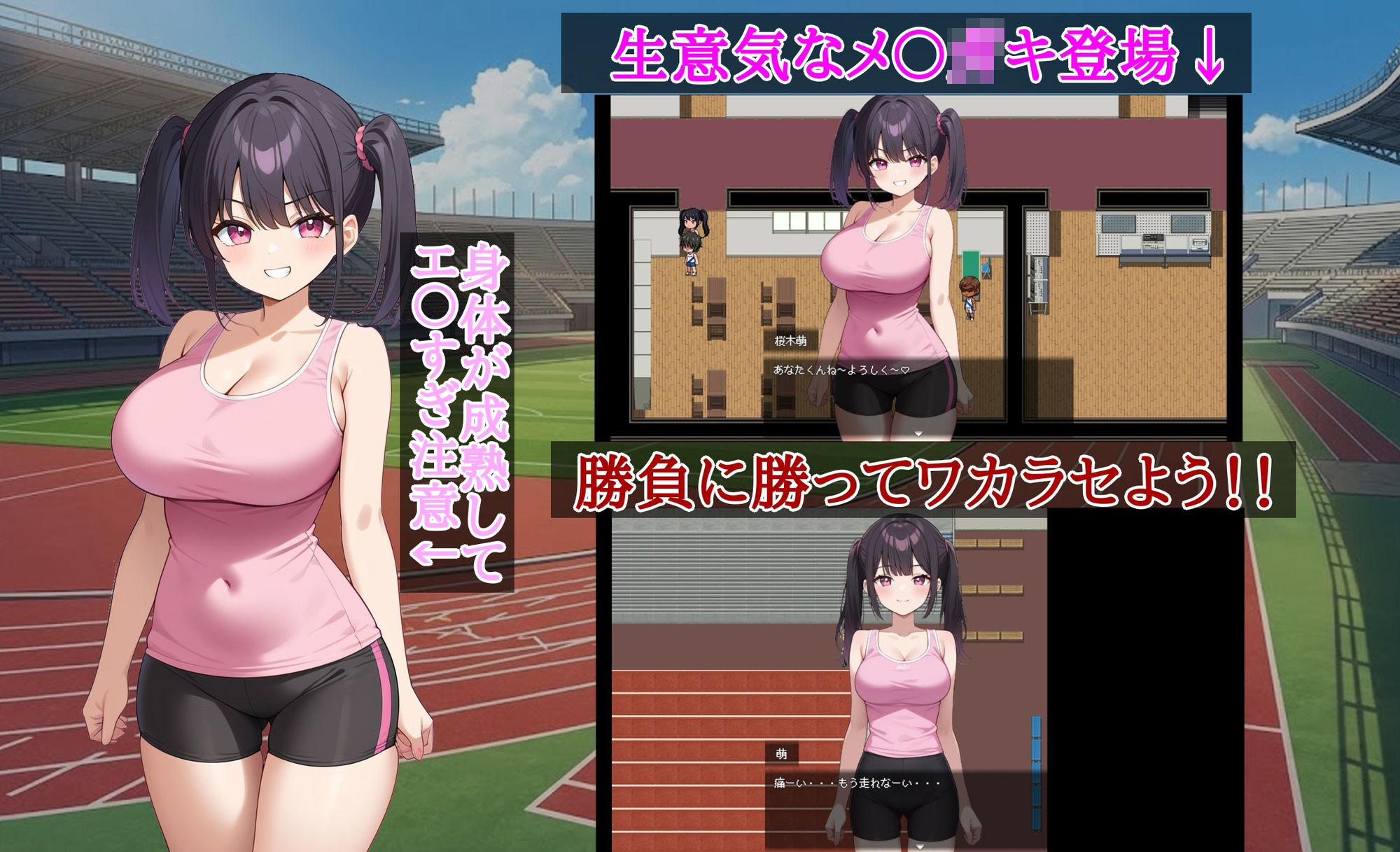 最下位は童貞、1位はハーレム。〜デスゲーム陸上〜 - サンプル画像 7