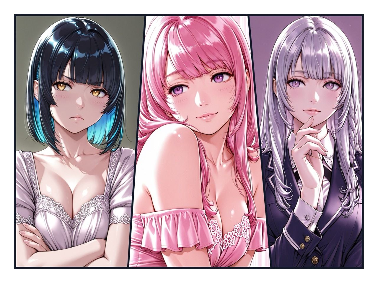 ラブアンドロイド -癒やし・クール・まじめな3人と無限ラブセックス- - サンプル画像 3