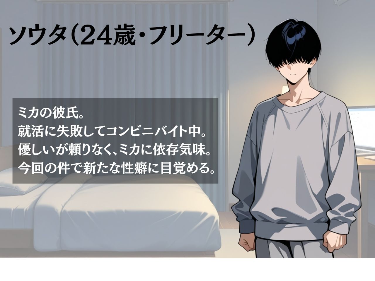 ギャルNTR〜彼女が上司に堕ちるまで〜課長に触れられる度にソウタの顔が遠くなる - サンプル画像 3