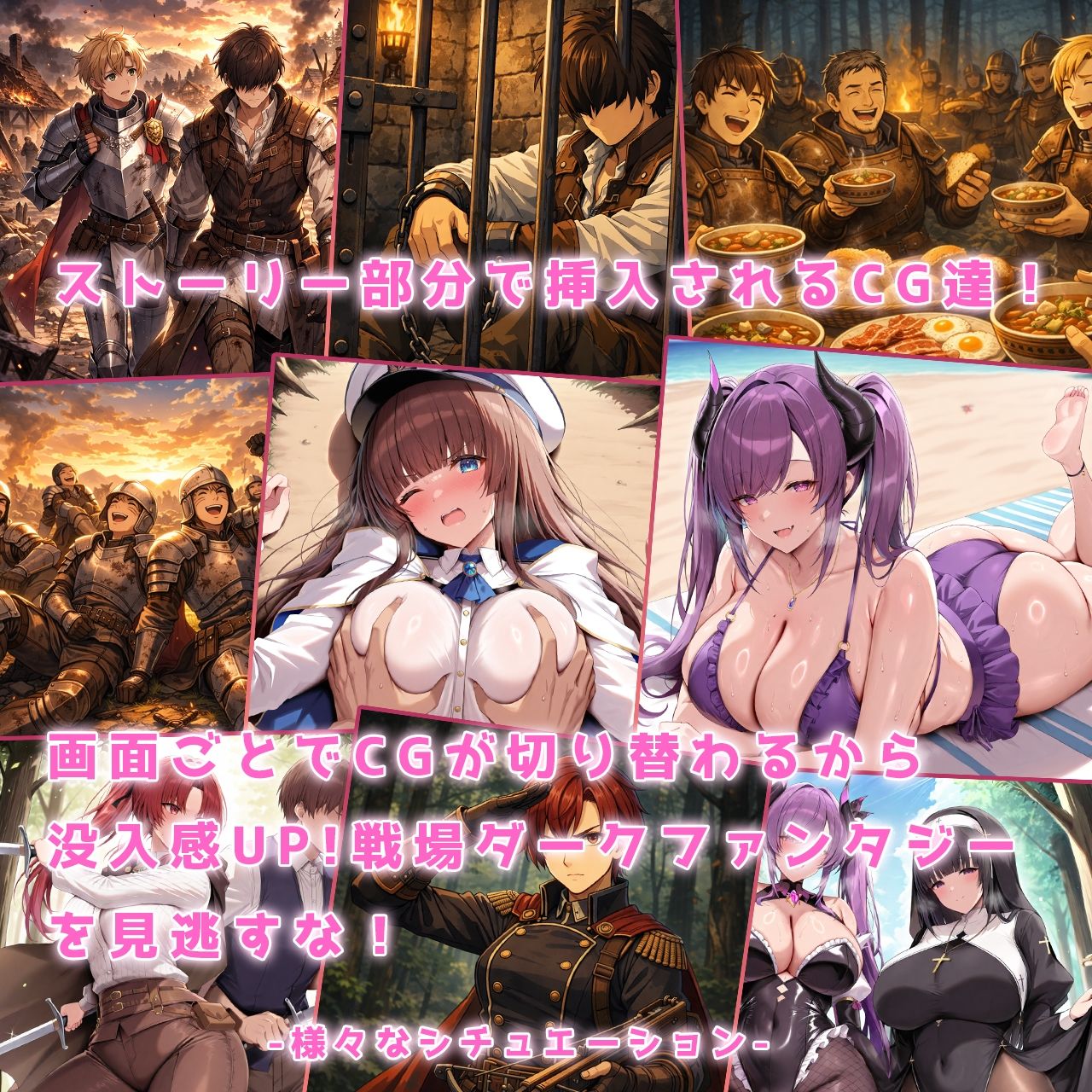 モンスターデスマーチ - サンプル画像 1