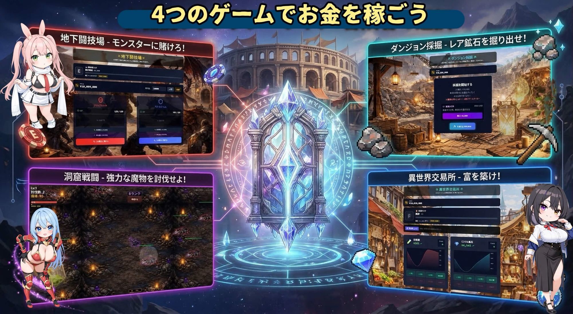 異世界パパ活マスター 〜召喚された異世界で、最強美女を貢ぎで堕とせ〜 - サンプル画像 3