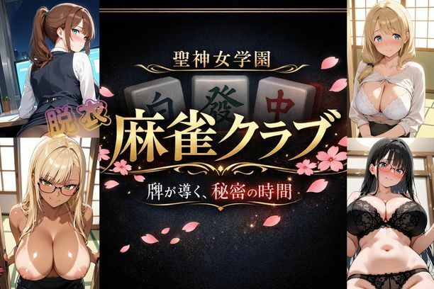 聖神女学園〜麻雀倶楽部〜 - サンプル画像 1