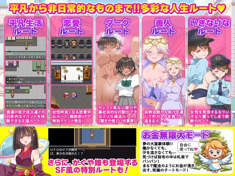EROLIFE  フリースタイル生活ゲーム - サンプル画像 4