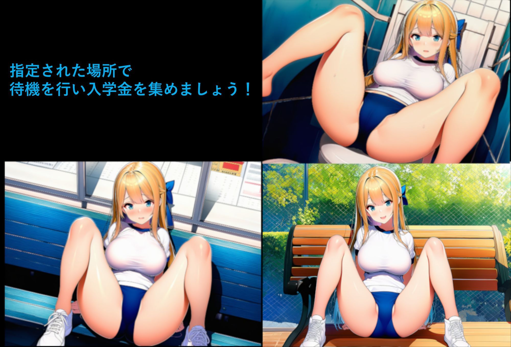 ブルマ少女ここちのアルバイト大作戦 - サンプル画像 7
